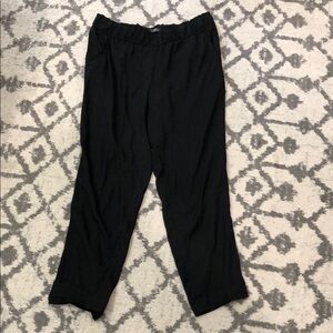 LOFT Black Ankle Pants